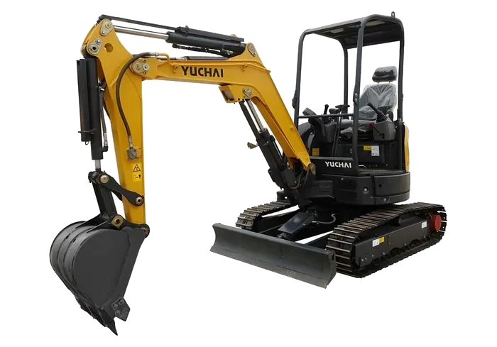 Miniexcavadora Yuchai U27 Canopy