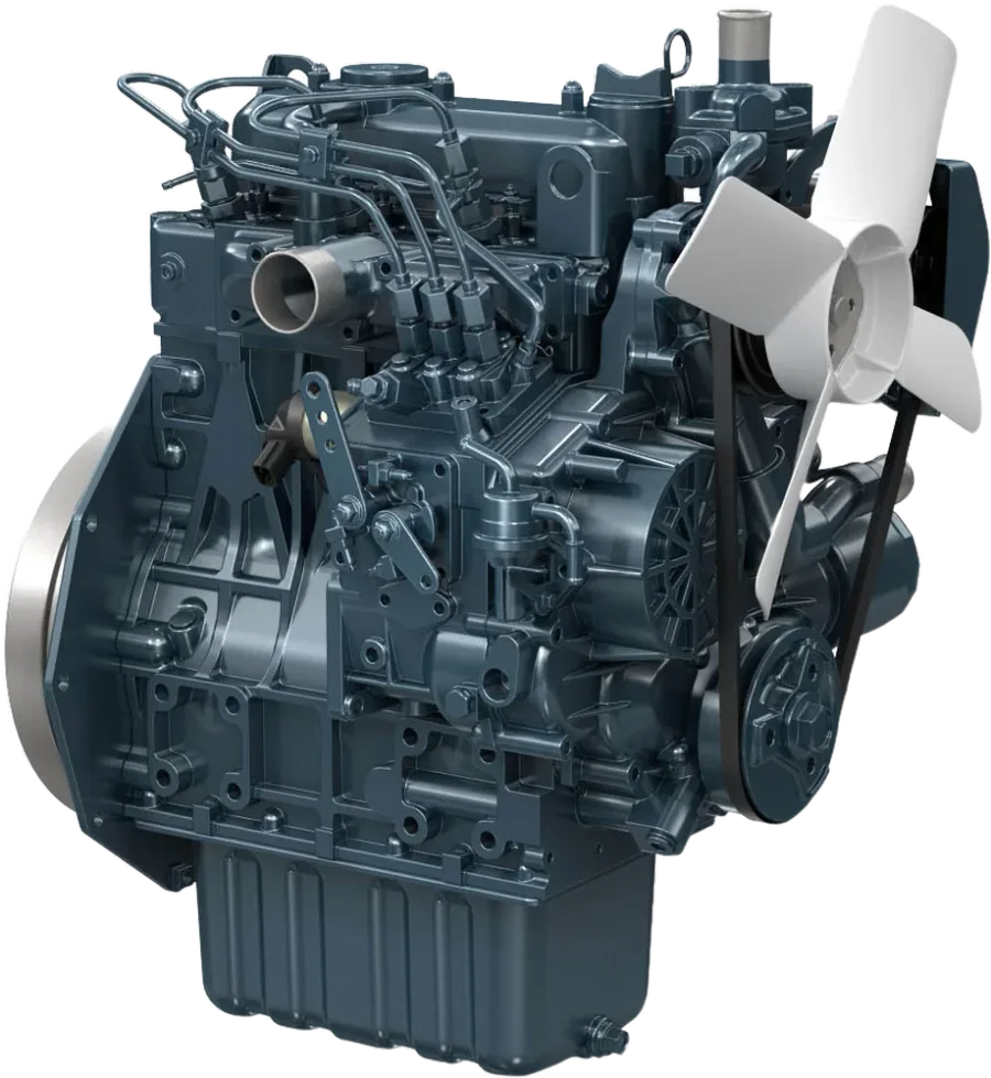 Motor diésel Kubota D1005 — Kubota Serie 05 · 3 cilindros