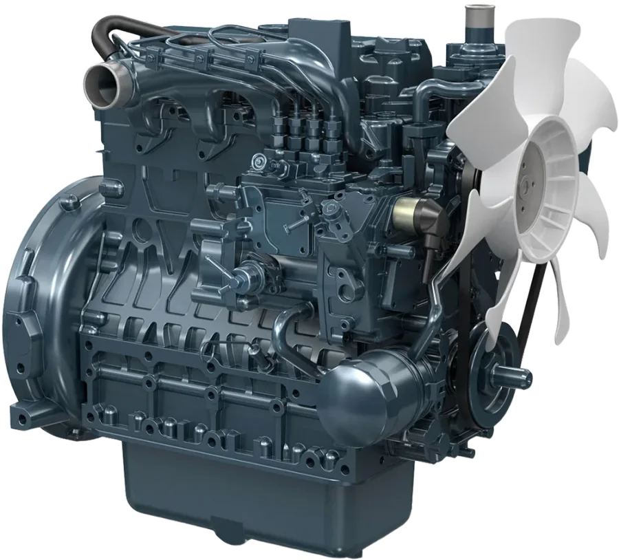 Motor diésel Kubota V2203