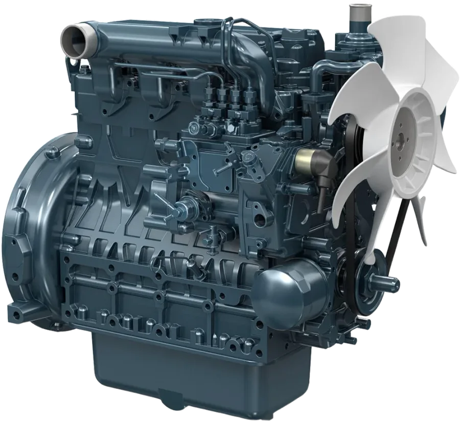 Motor diésel Kubota V2403 — Motorman, representante oficial Kubota en Chile