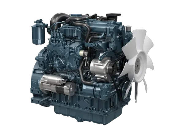 Motor diésel Kubota V2607